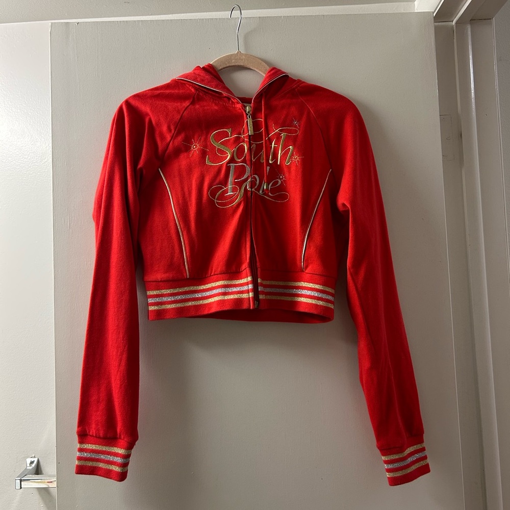 Vintage South Pole Cropped Jacket